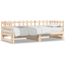 vidaXL tömör fenyőfa kihúzható kanapéágy 2 x (90 x 200) cm (840388) ágy és ágykellék