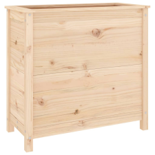 vidaXL tömör fenyőfa növénytartó 82,5x40x78 cm (825282) kerti tárolás