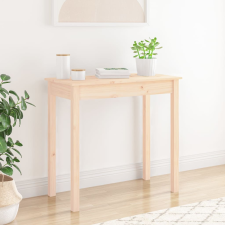 vidaXL tömör fenyőfa tálalóasztal 80 x 40 x 75 cm bútor