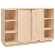 vidaXL tömör fenyőfa tálalószekrény 120x35x80 cm (814499) bútor