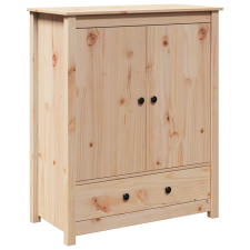 vidaXL tömör fenyőfa tálalószekrény 83x41,5x100 cm (823514) bútor