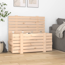 vidaXL tömör fenyőfa tárolóláda 91 x 40,5 x 42 cm bútor