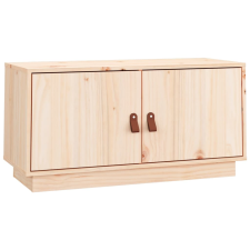 vidaXL tömör fenyőfa TV-szekrény 80 x 34 x 40 cm (818230) bútor