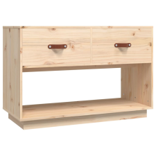 vidaXL tömör fenyőfa TV-szekrény 90x40x60 cm (821522) bútor