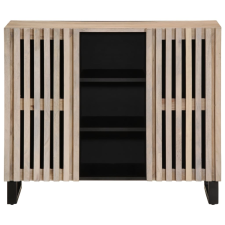 vidaXL tömör mangó tálalószekrény 90 x 34 x 75 cm (377577) bútor