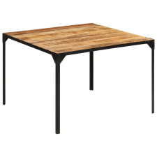 vidaXL tömör mangófa étkezőasztal 110 x 110 x 76 cm bútor