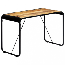 vidaXL tömör mangófa étkezőasztal 118 x 60 x 76 cm bútor