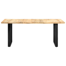 vidaXL tömör mangófa étkezőasztal 180 x 90 x 76 cm (285831) bútor
