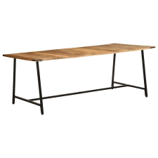 vidaXL tömör mangófa étkezőasztal 200 x 100 x 75 cm bútor