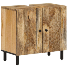 vidaXL tömör mangófa fürdőszobai mosdószekrény 62 x 33 x 58 cm fürdőszoba bútor