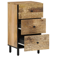 vidaXL tömör mangófa kisszekrény 40 x 33 x 75 cm (356914) bútor