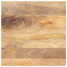 vidaXL tömör mangófa négyzet alakú asztallap 40x40x2,5 cm bútor