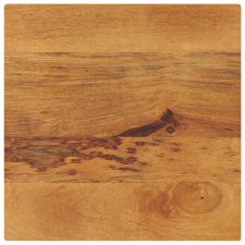 vidaXL tömör mangófa négyzet alakú asztallap 40x40x2,5 cm bútor