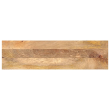 vidaXL tömör mangófa téglalap alakú asztallap 110x40x3,8 cm bútor