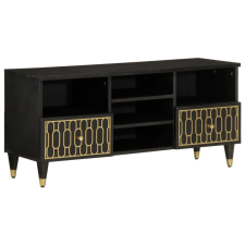 vidaXL tömör mangófa TV-szekrény 100 x 33 x 46 cm bútor