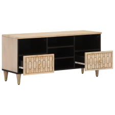 vidaXL tömör mangófa TV-szekrény 100 x 33 x 46 cm (358266) bútor