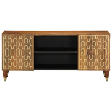 vidaXL tömör mangófa TV-szekrény 105 x 33 x 46 cm bútor