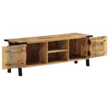 vidaXL tömör mangófa TV-szekrény 110x35x40 cm (372722) bútor