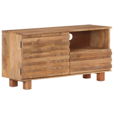 vidaXL tömör mangófa TV-szekrény 90 x 30 x 45 cm bútor