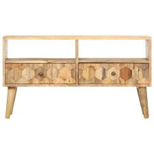 vidaXL tömör mangófa TV-szekrény 90 x 30 x 50 cm (286463) bútor