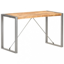 vidaXL Tömör nyers mangófa étkezőasztal 120 x 60 x 75 cm bútor