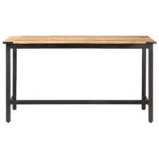 vidaXL tömör nyers mangófa étkezőasztal 140 x 70 x 76 cm (287434) bútor