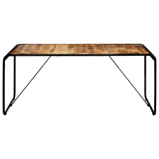 vidaXL tömör nyers mangófa étkezőasztal 180 x 90 x 76 cm (247866) bútor