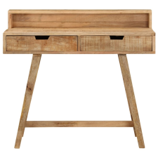 vidaXL tömör nyers mangófa íróasztal 100 x 45 x 90 cm (328269) bútor