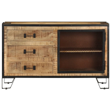 vidaXL tömör nyers mangófa komód 100 x 31 x 60 cm (285894) bútor