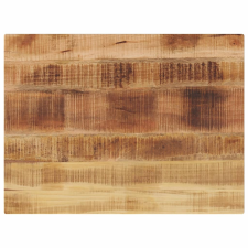 vidaXL tömör nyers mangófa téglalap alakú asztallap 80x70x1,5 cm bútor