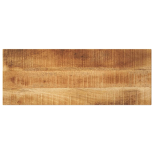 vidaXL tömör nyers mangófa téglalap alakú asztallap 90x30x2,5 cm bútor
