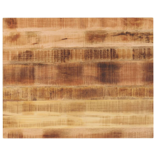 vidaXL tömör nyers mangófa téglalap alakú asztallap 90x80x2,5 cm bútor