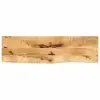 vidaXL tömör nyers mangófa természetes élű asztallap 110 x 20 x 3,8 cm