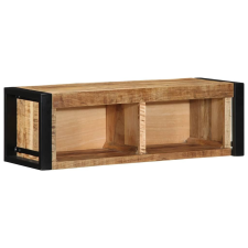 vidaXL tömör nyers mangófa TV-szekrény 80x30x25 cm bútor