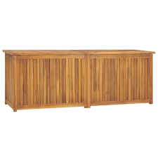 vidaXL tömör tíkfa kerti láda 150 x 50 x 53 cm kerti tárolás
