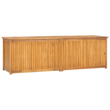 vidaXL tömör tíkfa kerti láda 175 x 50 x 53 cm kerti tárolás