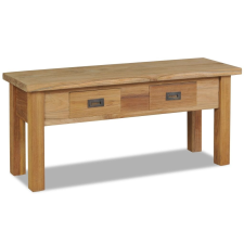 vidaXL tömör tíkfa szék előszoba pad 90 x 30 40 cm bútor