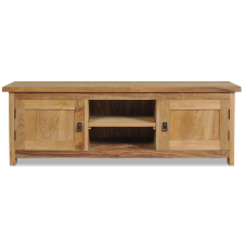 vidaXL tömör tíkfa TV-szekrény 120 x 30 x 40 cm (244485) bútor