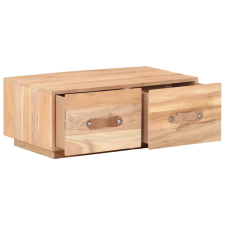 vidaXL tömör újrahasznosított fa dohányzóasztal 90 x 50 x 35 cm (287890) bútor