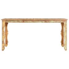 vidaXL tömör újrahasznosított fa étkezőasztal 160 x 80 x 76 cm (286490) bútor