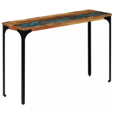 vidaXL Tömör újrahasznosított fa tálalóasztal 120 x 35 x 76 cm bútor