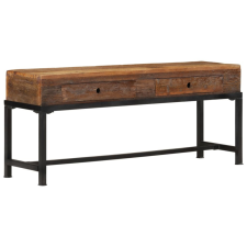 vidaXL tömör újrahasznosított fa TV-szekrény 110 x 30 x 46 cm bútor