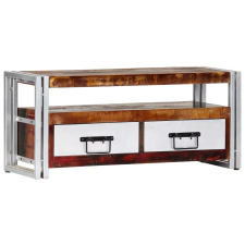 vidaXL tömör újrahasznosított fa TV-szekrény 90 x 30 x 40 cm bútor