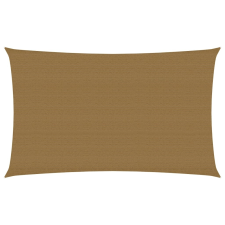 vidaXL tópszínű HDPE napvitorla 160 g/m² 2,5 x 5 m kerti bútor