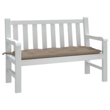 vidaXL Tópszínű oxford szövet kerti padpárna 120 x 50 x 7 cm lakástextília