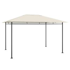 vidaXL tópszínű pavilon 4 x 3 x 2,7 m 180 g/m² kerti bútor