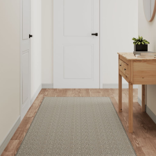 vidaXL Tópszínű szizálhatású futószőnyeg 80 x 400 cm lakástextília