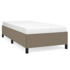 vidaXL tópszínű szövet ágykeret 100x200 cm (347046) ágy és ágykellék