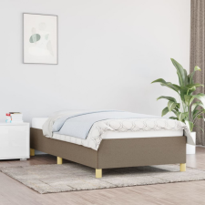 vidaXL Tópszínű szövet ágykeret 90x190 cm ágy és ágykellék