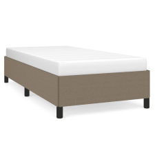 vidaXL tópszínű szövet ágykeret 90x200 cm (347038) ágy és ágykellék